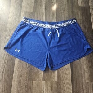 Under Armour Women's Blue Athletic Shorts